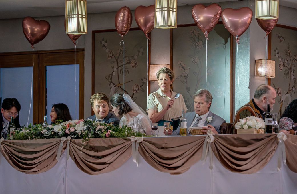 Kathleen Kim, Miles Mykkanen, Jacquelyn Stucker, Joyce DiDonato, Rod Gilfry and Stephen Milling &copy; Karen Almond | Met Opera