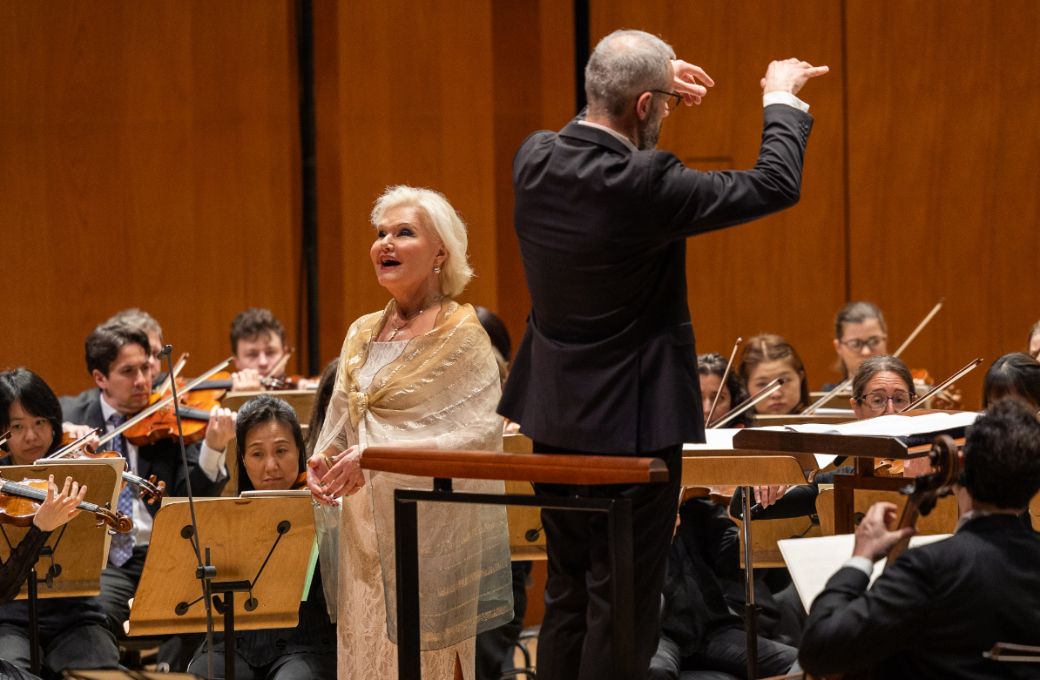 Karita Mattila, Dima Slobodeniouk and the Houston Symphony &copy; Melissa Taylor