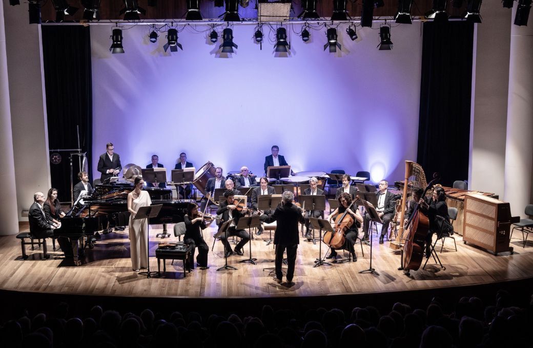 Constan&ccedil;a Pinter, Joan Cerver&oacute; y el Grup Instrumental de Val&egrave;ncia &copy; Live Music Valencia