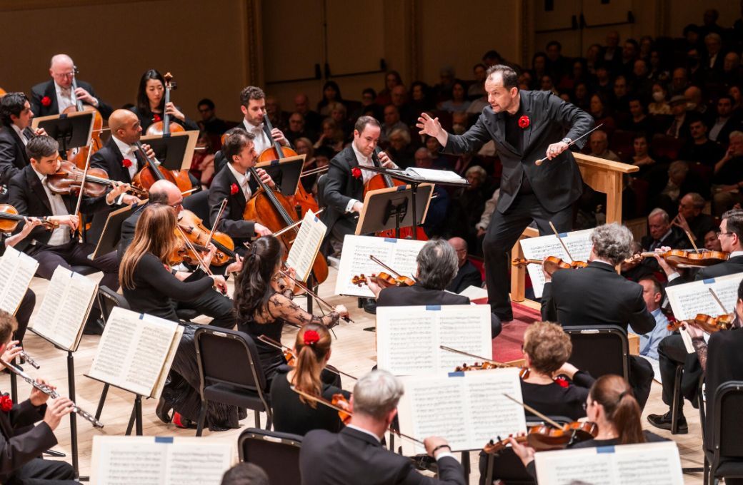 Andris Nelsons conducts the Boston Symphony Orchestra &copy; Chris Lee