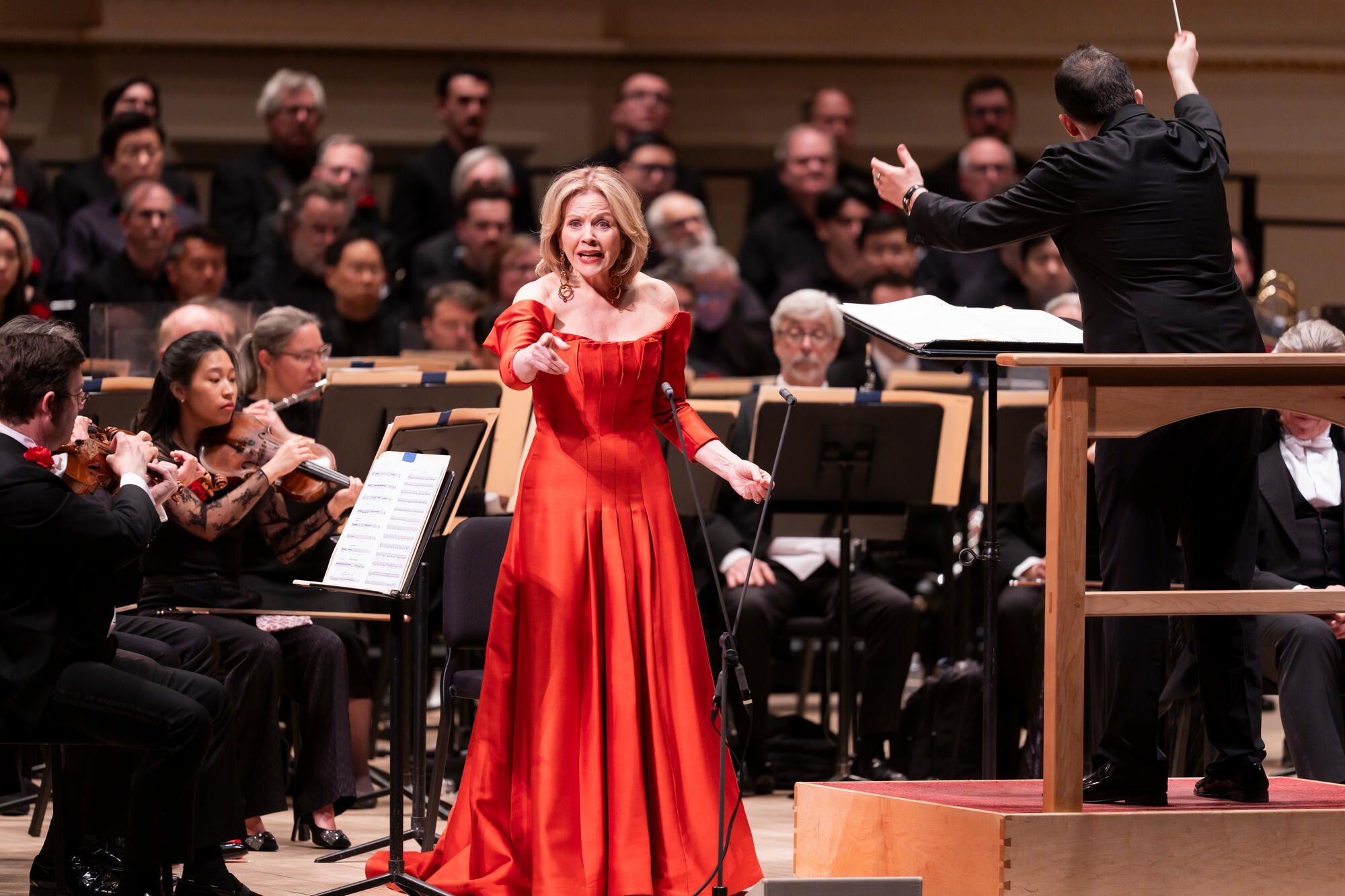 Renée Fleming and the Boston Symphony Orchestra &copy; Chris Lee