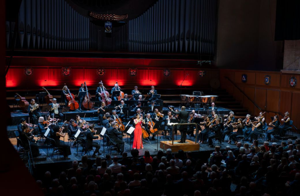 Jenna Smith, Riccardo Minasi and the West Australian Symphony Orchestra &copy; Riccardo Minasi