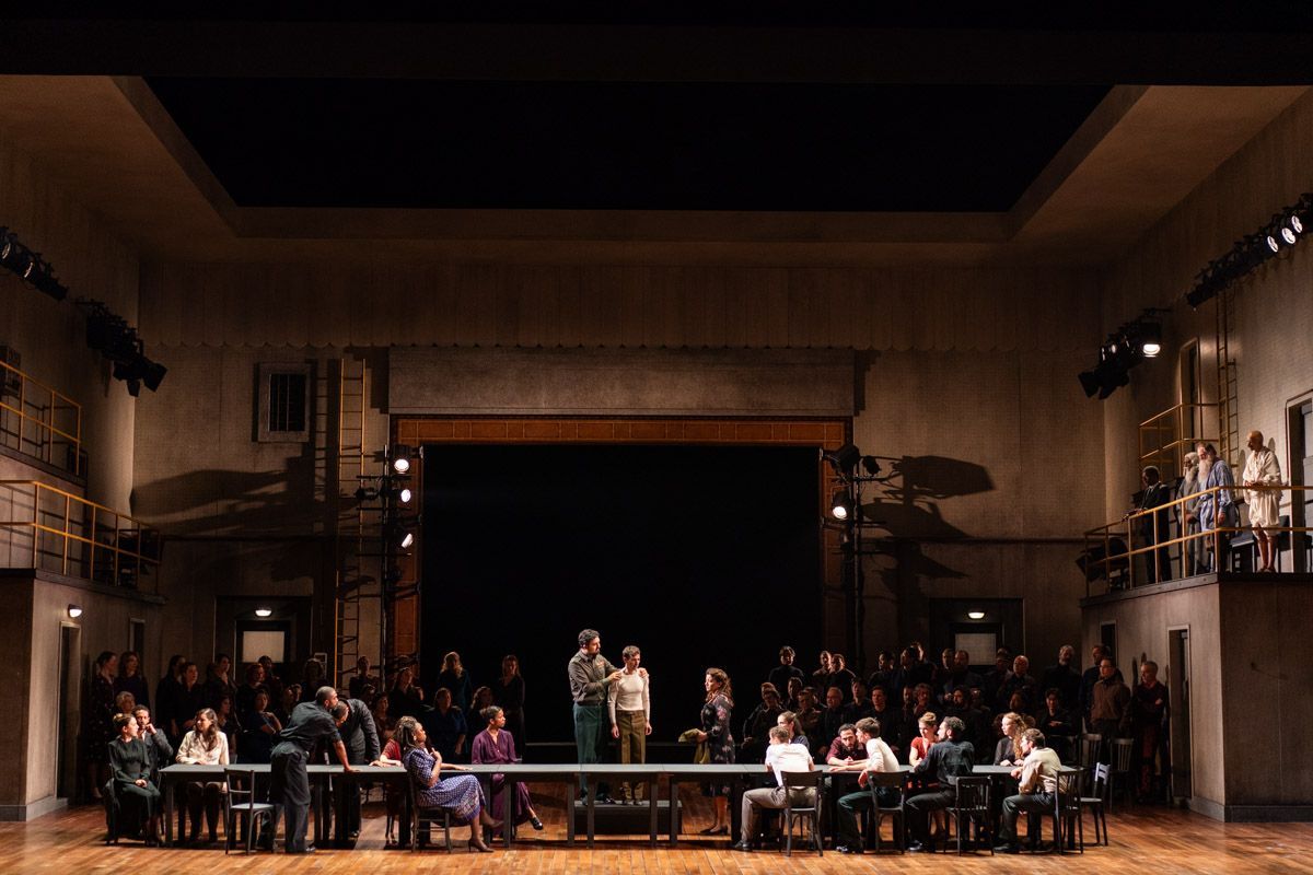 <i>Satyagraha</i> au Palais Garnier © Yonathan Kellerman / Opéra national de Paris