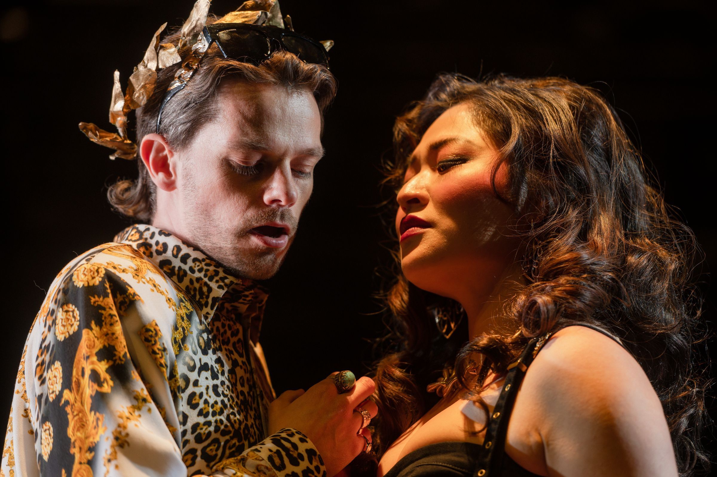 Gerben van der Werf (Nerone) und Jihyun Cecilia Lee (Poppea) &copy; Jan-Pieter Fuhr