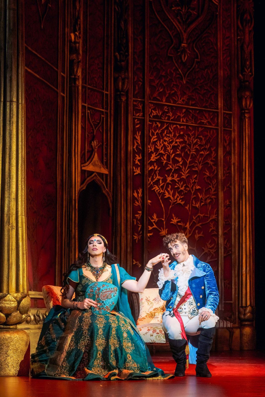 Bruno de Sá (Cleofide) und Maayan Licht (Alessandro) &copy; Marco Sommer