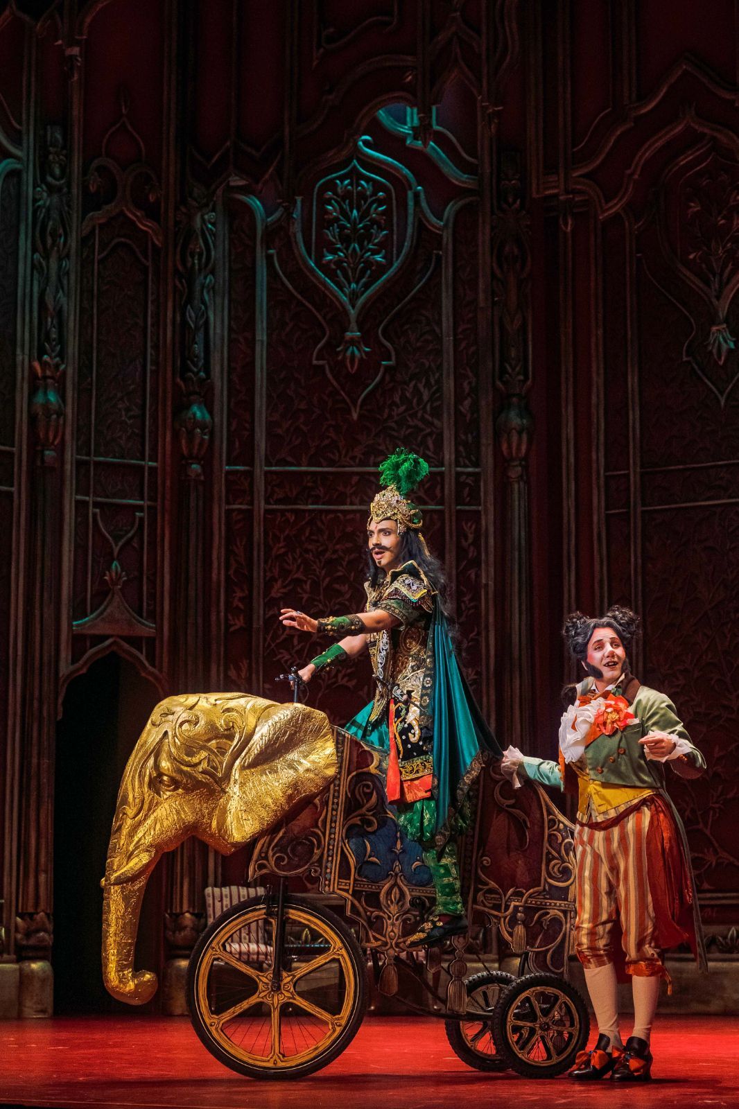 Dennis Orellana (Poro) und Ed Betton (Schauspieler) &copy; Marco Sommer