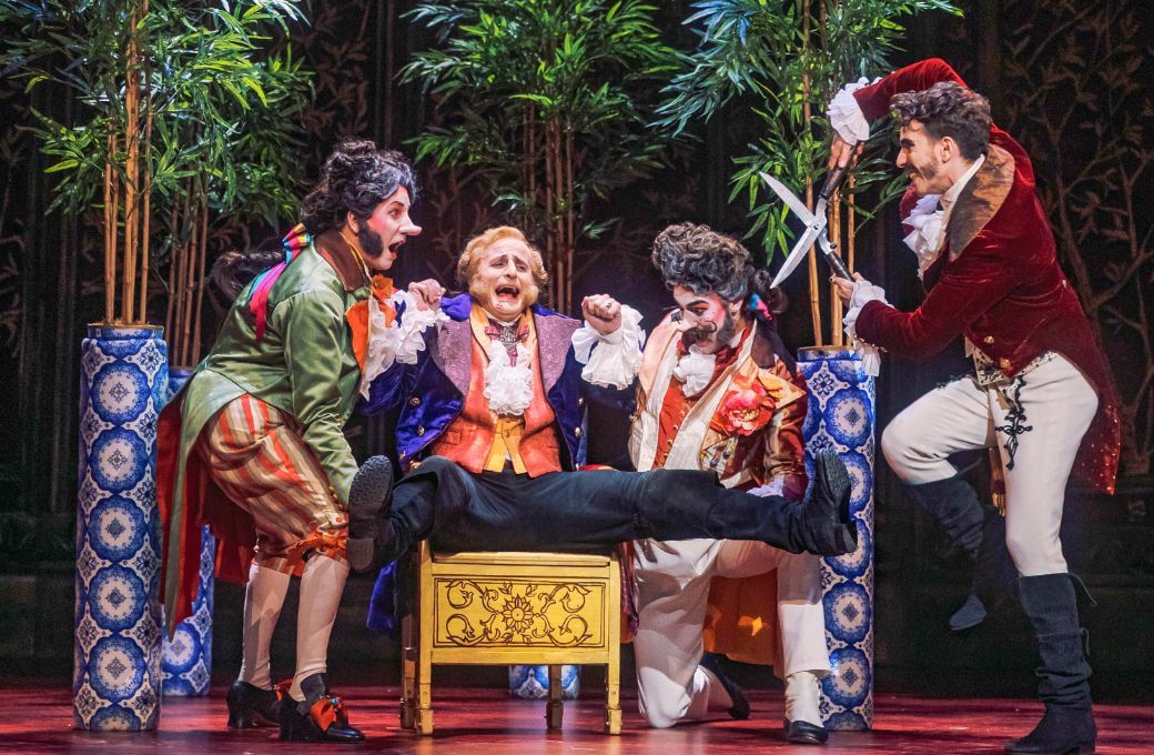 Ed Betton (Actor), Nicholas Tamagna (Timagene), Benjamin Smart (Actor), Maayan Licht (Alessandro) &copy; Marco Sommer