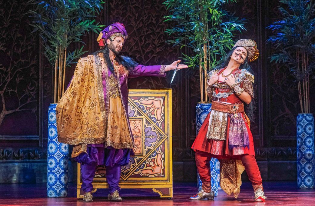 Stefan Sbonnik (Gandarte) und Dennis Orellana (Poro) &copy; Marco Sommer