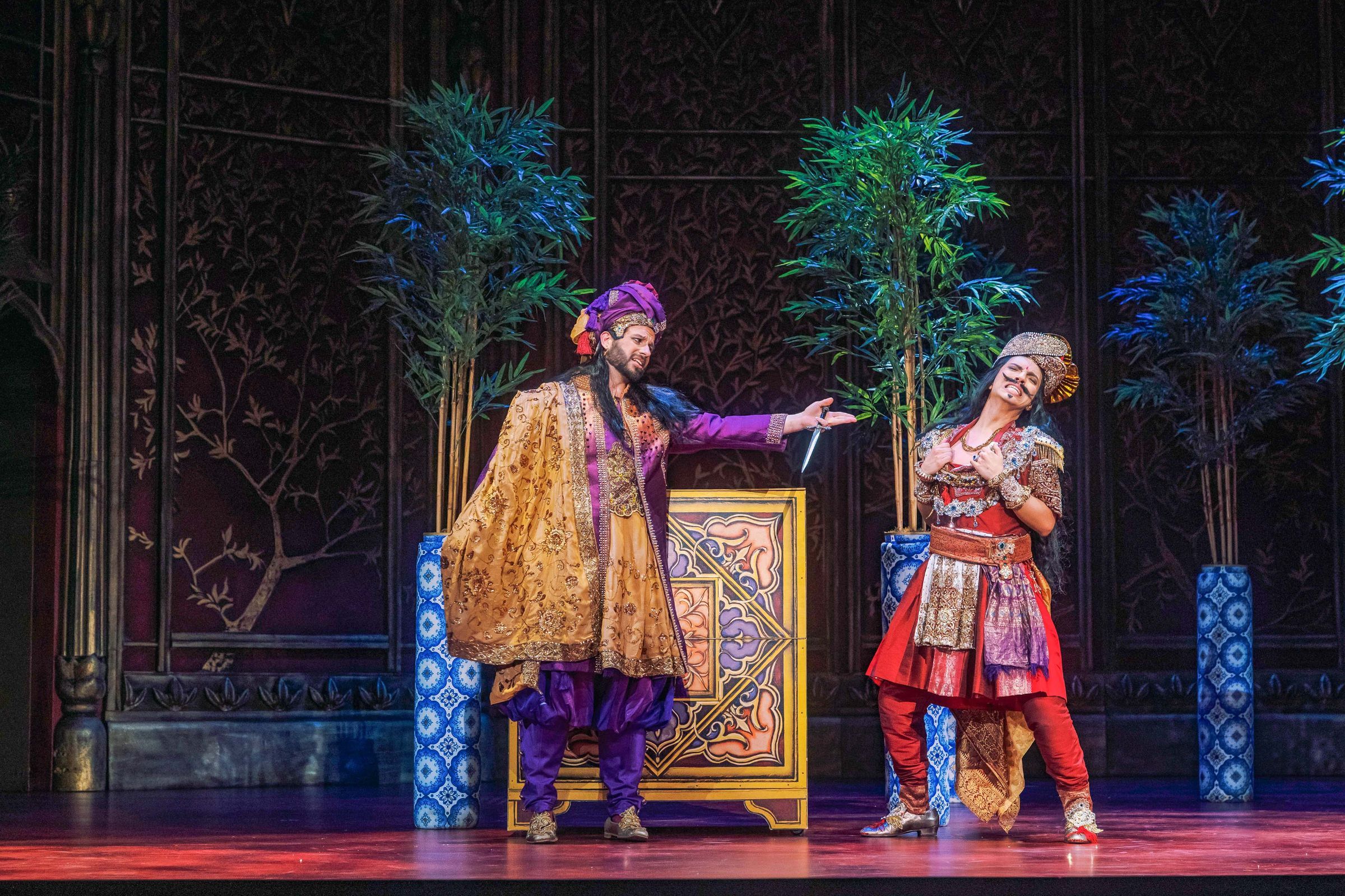 Stefan Sbonnik (Gandarte) und Dennis Orellana (Poro) &copy; Marco Sommer