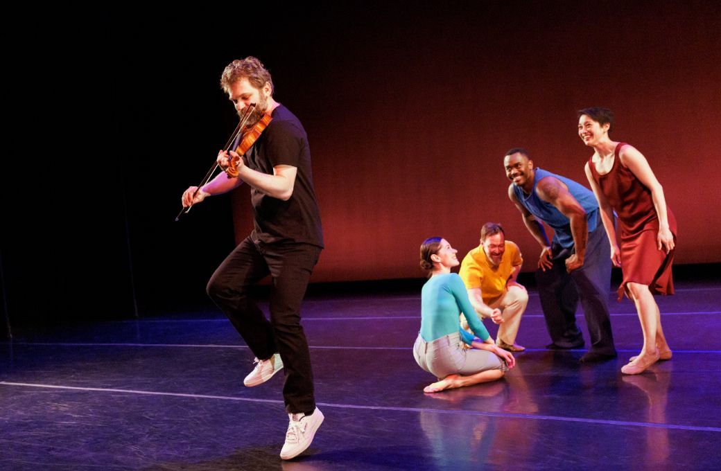 Johnny Gandelsman, Melissa Toogood, John Heginbotham, Jamar Roberts and Caili Quan &copy; Erin Baiano