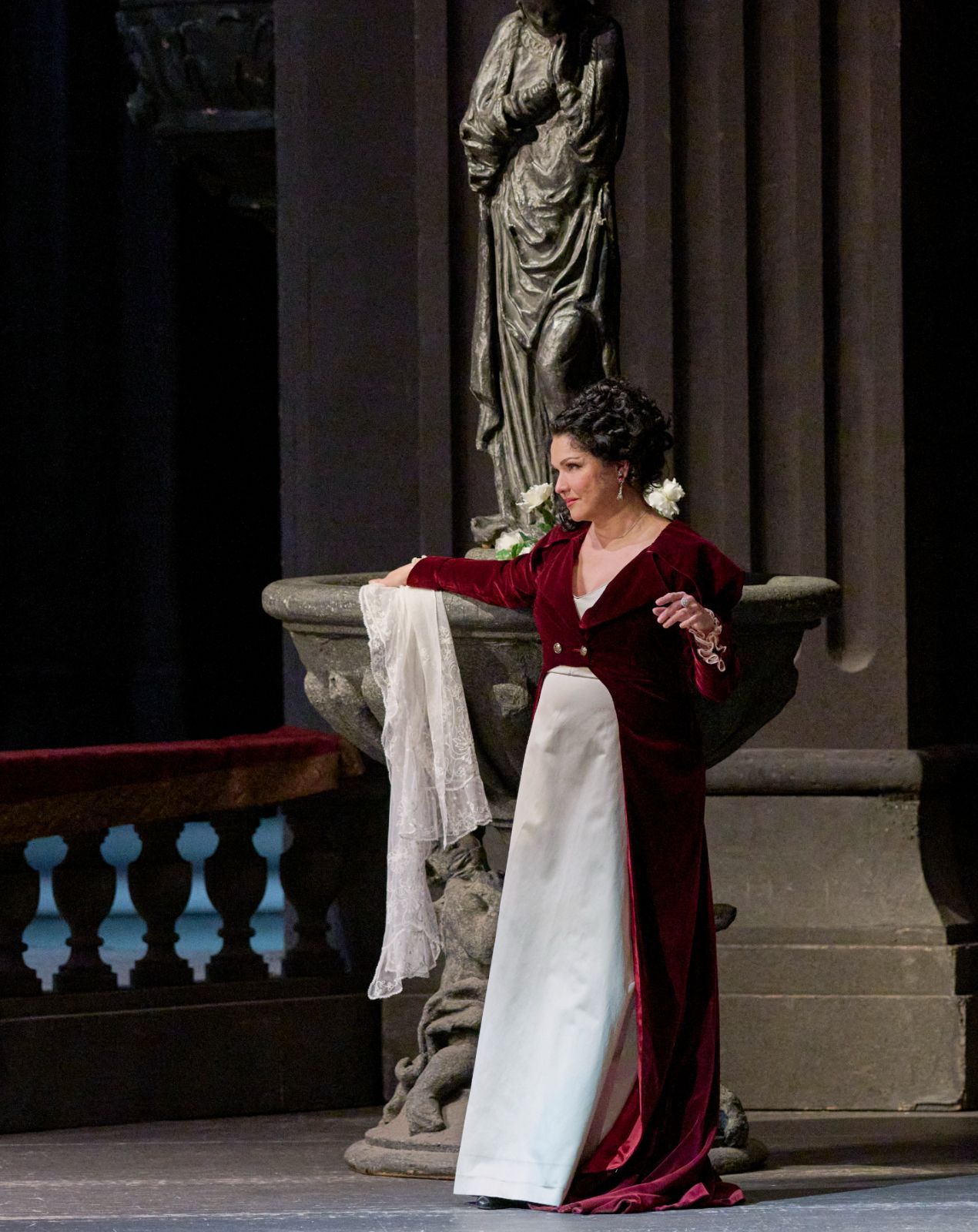 Anna Netrebko (Tosca) &copy; Wiener Staatsoper | Michael Pöhn