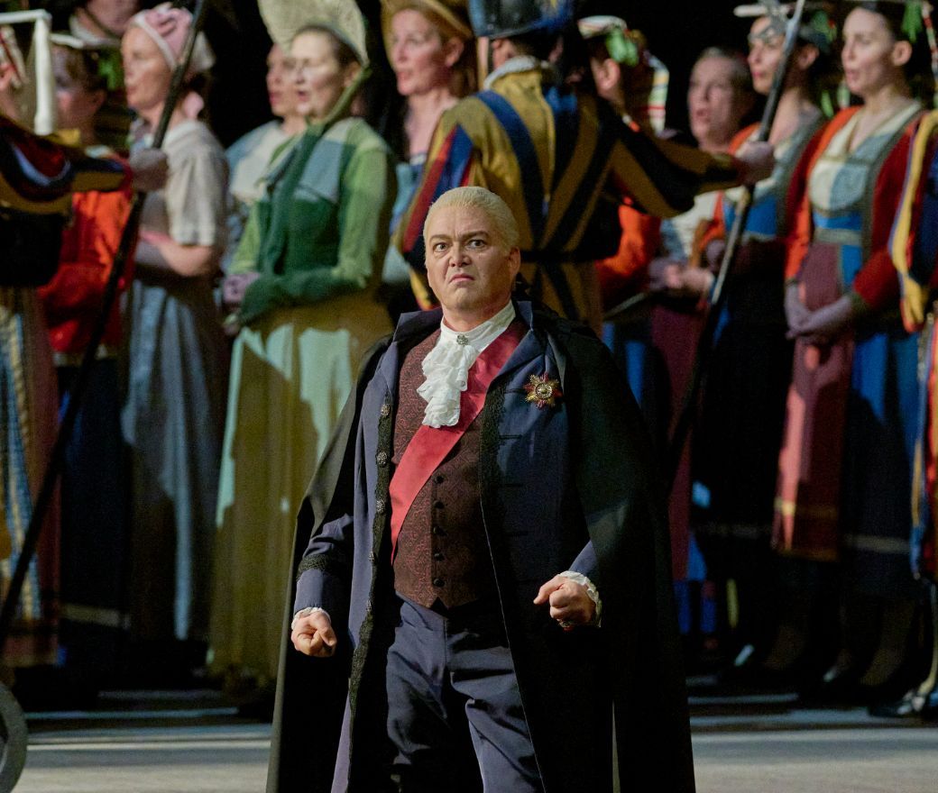 Christopher Maltman (Scarpia) &copy; Wiener Staatsoper | Michael P&ouml;hn