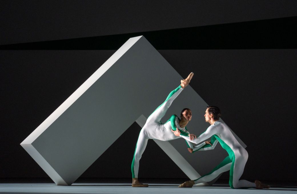Fumi Kaneko and William Bracewell in Wayne McGregor's <i>Untitled, 2023</i> &copy; 2026 RBO. Photographed by Andrej Uspenski