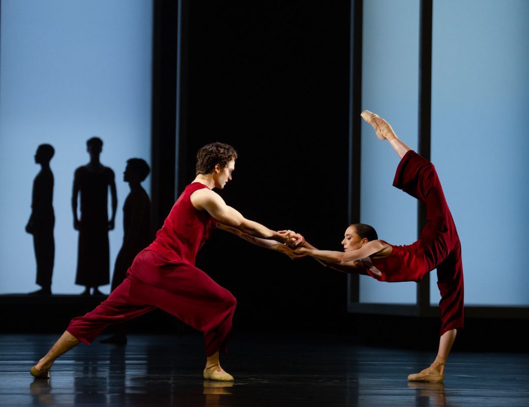 Matthew Ball and Sarah Lamb in Wayne McGregor's <i>Yugen</i> &copy; 2026 RBO. Photographed by Andrej Uspenski