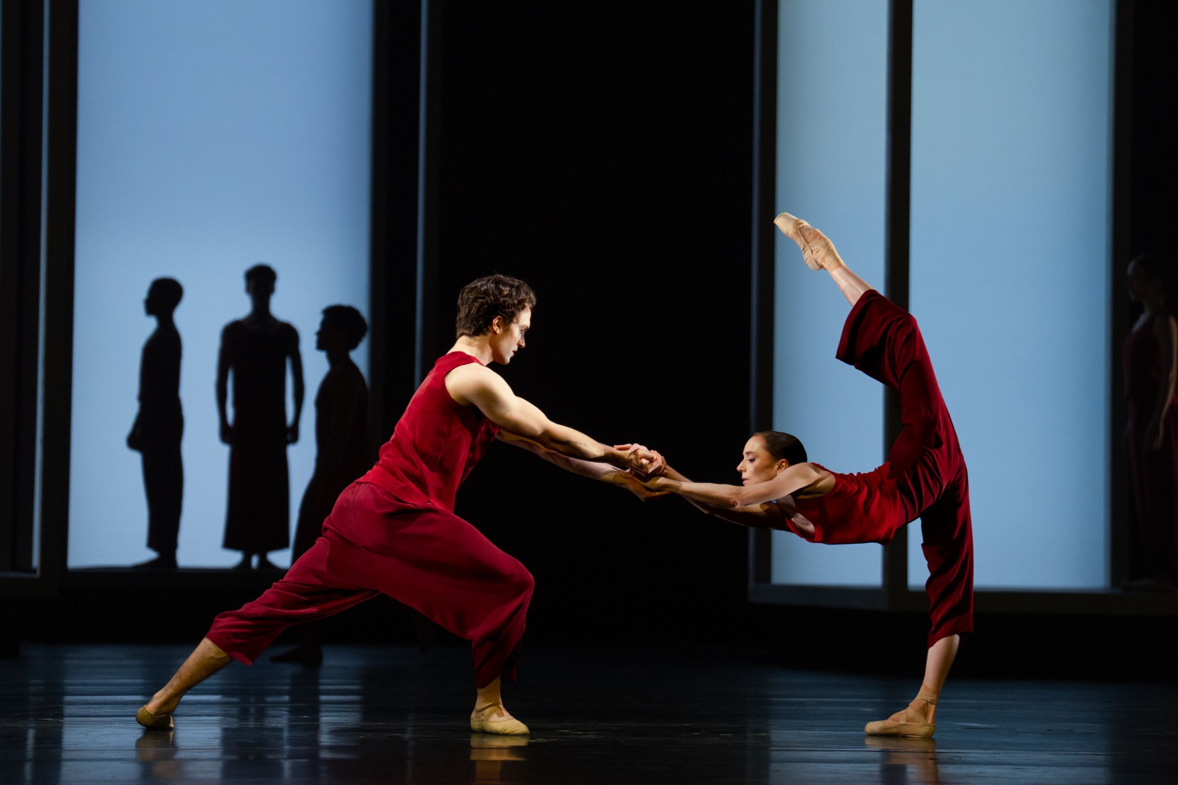 Matthew Ball and Sarah Lamb in Wayne McGregor's <i>Yugen</i> &copy; 2026 RBO. Photographed by Andrej Uspenski