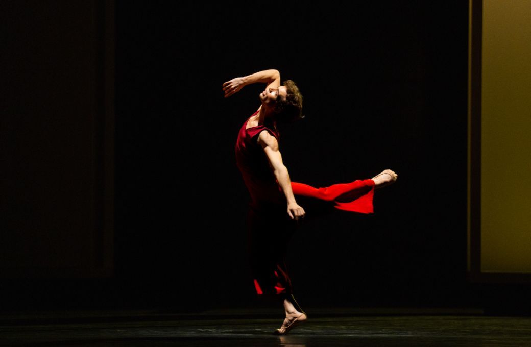 Marco Masciari in Wayne McGregor's <i>Yugen</i> &copy; 2026 RBO. Photographed by Andrej Uspenski