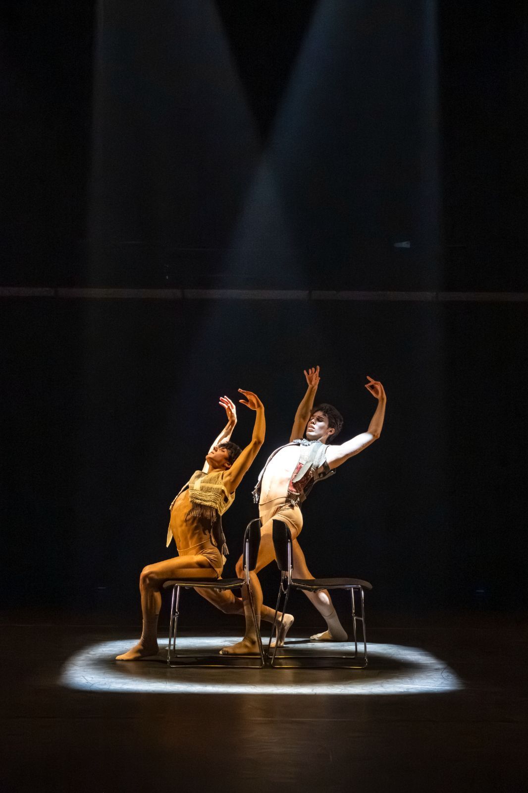 Caspar Lench and Martin Diaz in <i>Words to the Wind</i> © 2026 Foteini Christofilopoulou