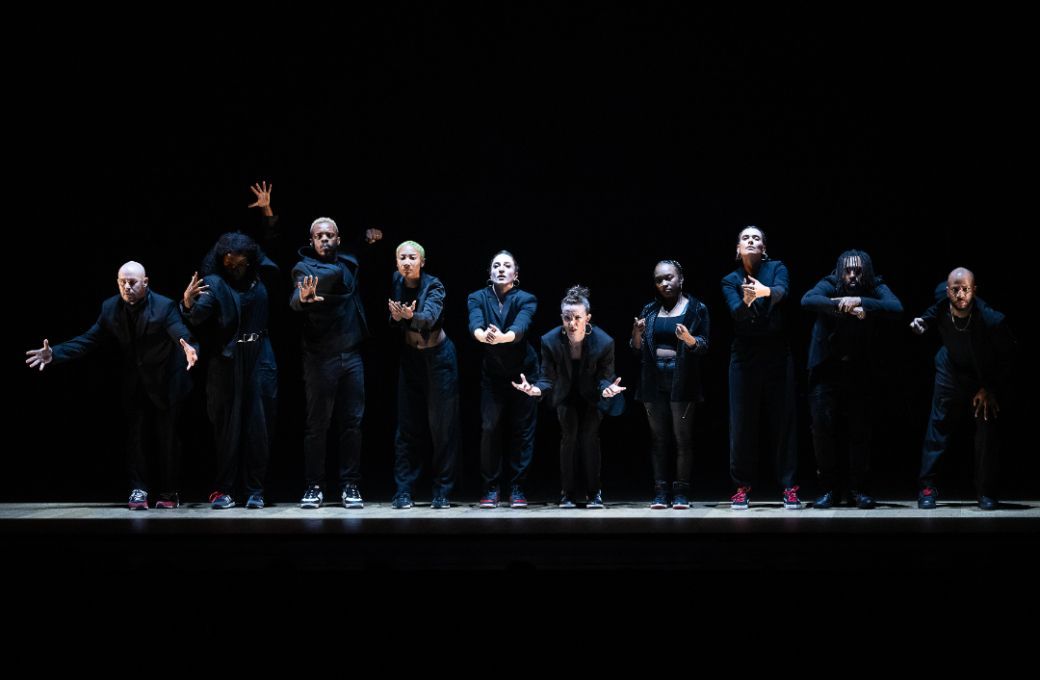 Dorrance Dance in <i>The Center Will Not Hold</i> © Christopher Duggan