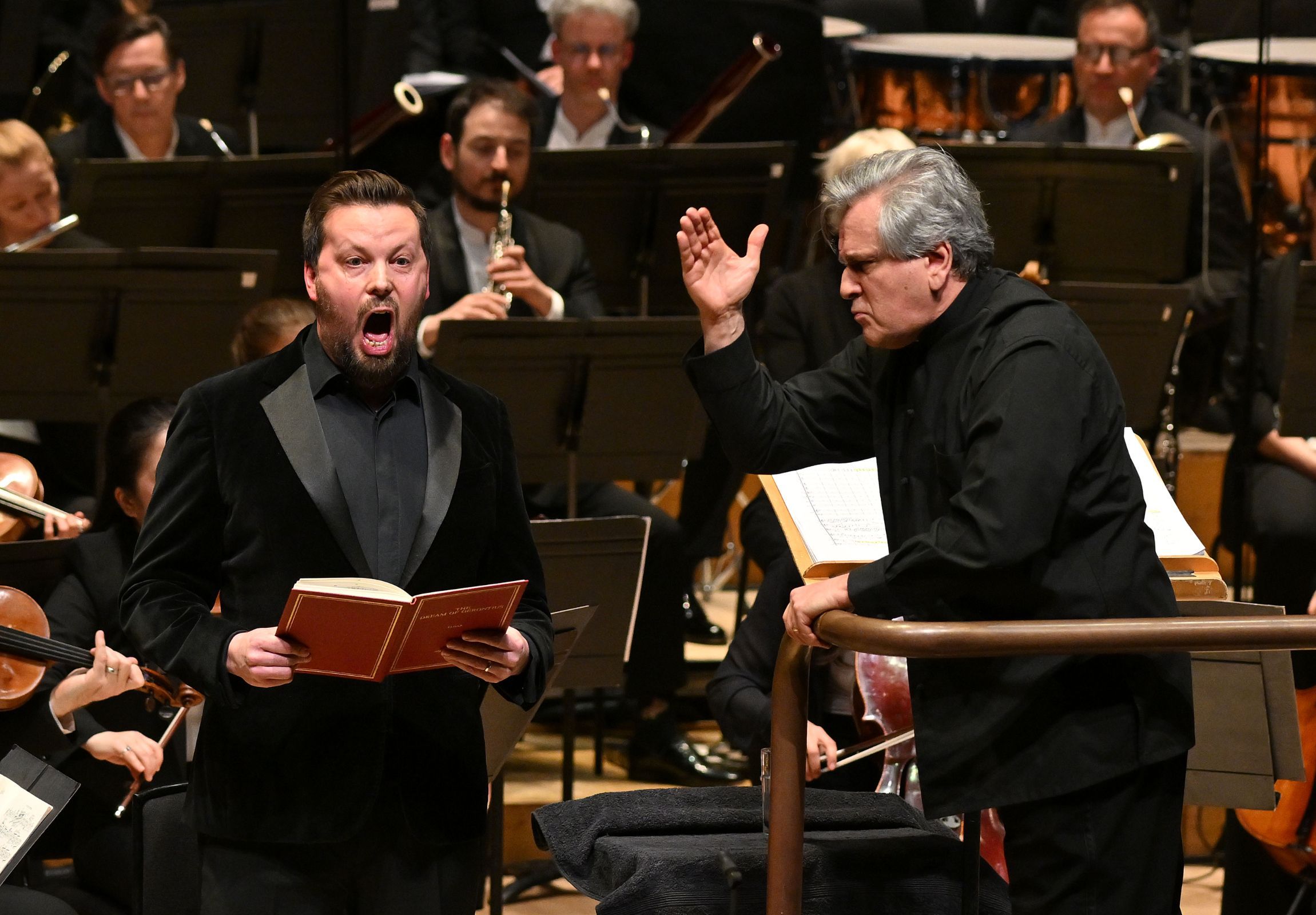 David Butt Philip and Sir Antonio Pappano © LSO | Mark Allan