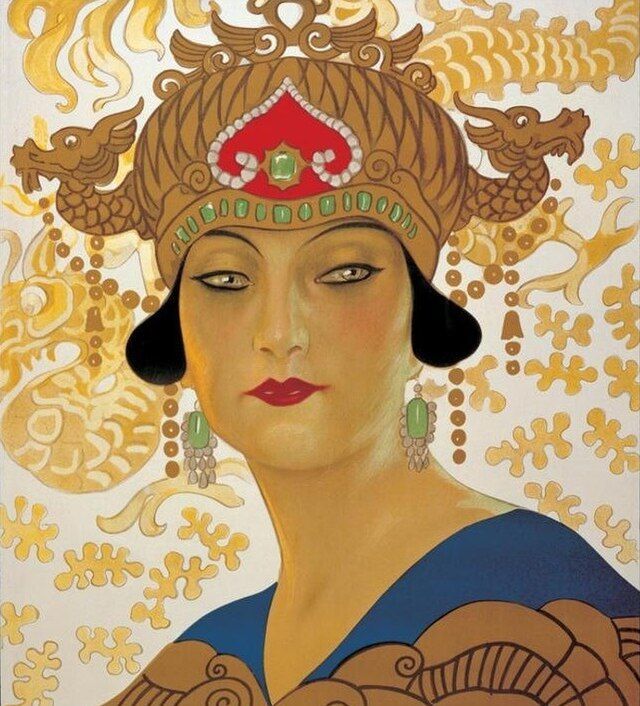 Promotional poster for the premiere of <i>Turandot</i> in 1926 &copy; Public domain