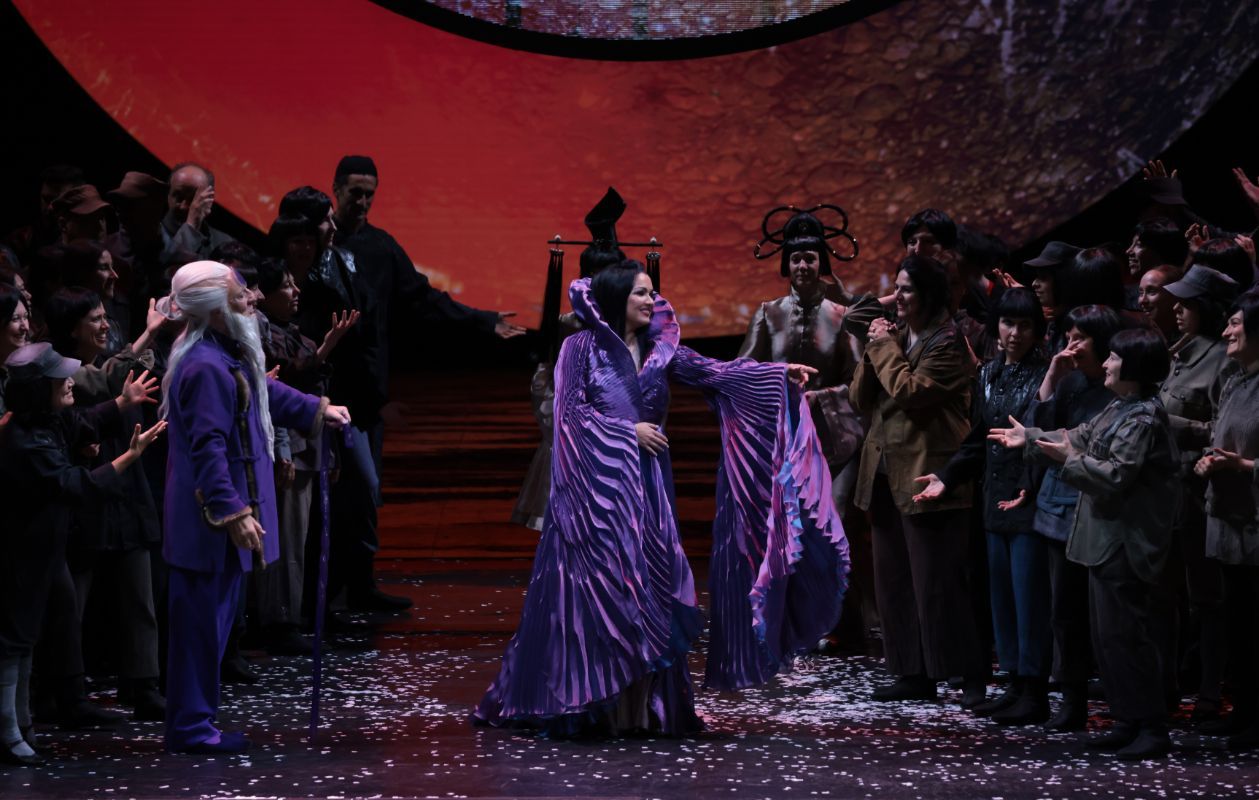 Anna Netrebko (Turandot) in Davide Livermore's production at Teatro alla Scala &copy; Teatro alla Scala | Brescia e Amisano