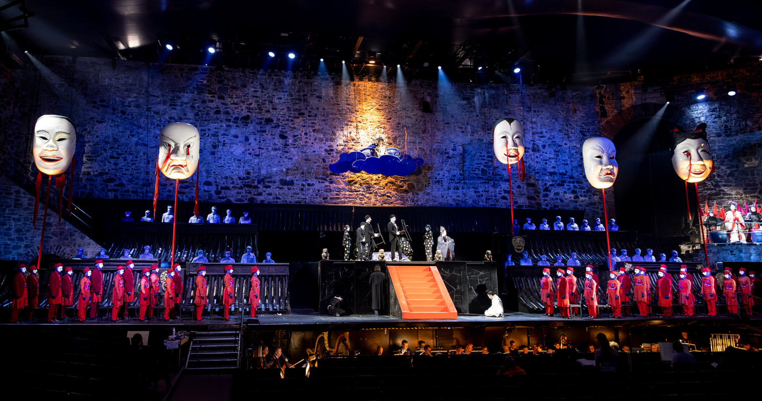 <i>Turandot</i> at the Savonlinna Opera Festival &copy; Toni Härkänen
