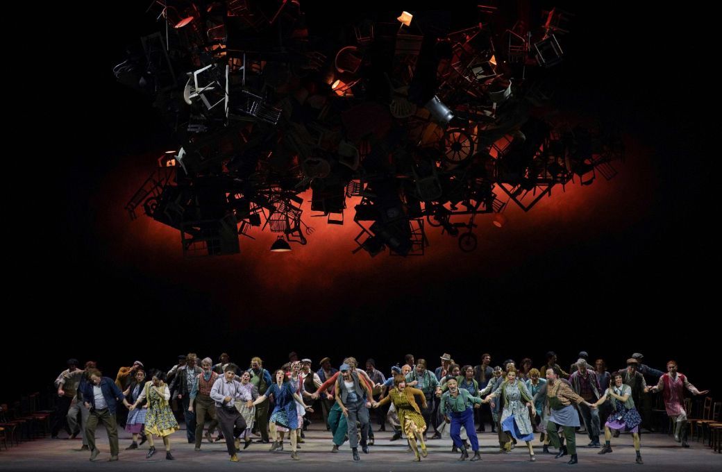Escena de <i>La novia vendida</i> en el Teatro Real &copy; Javier del Real | Teatro Real