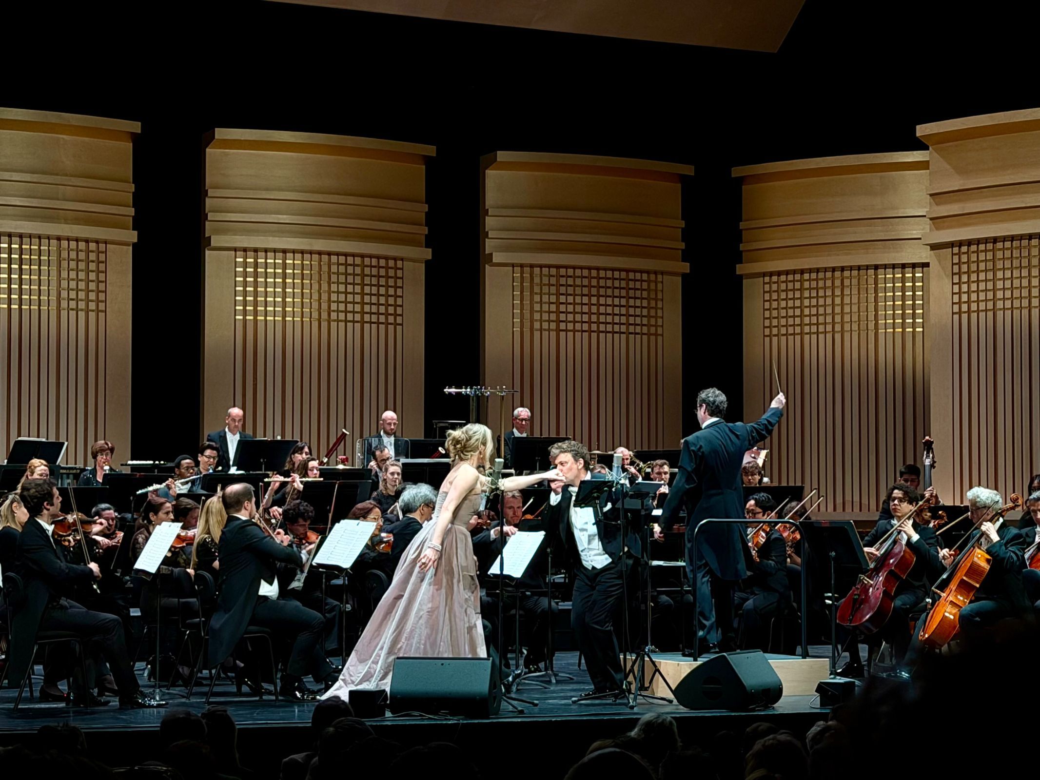 Malin Byström et Jonas Kaufmann au Théâtre des Champs-Élysées &copy; Olivia Kahler