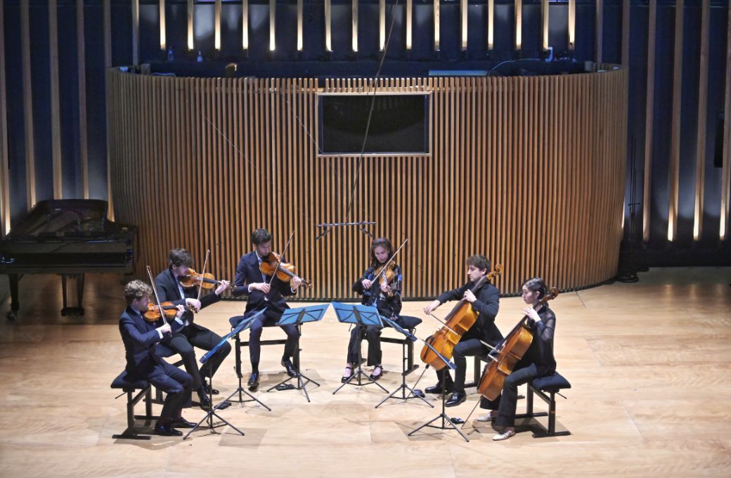 Le <i>Sextuor</i> de Tchaïkovski en conclusion du concert © Yannick Coupannec