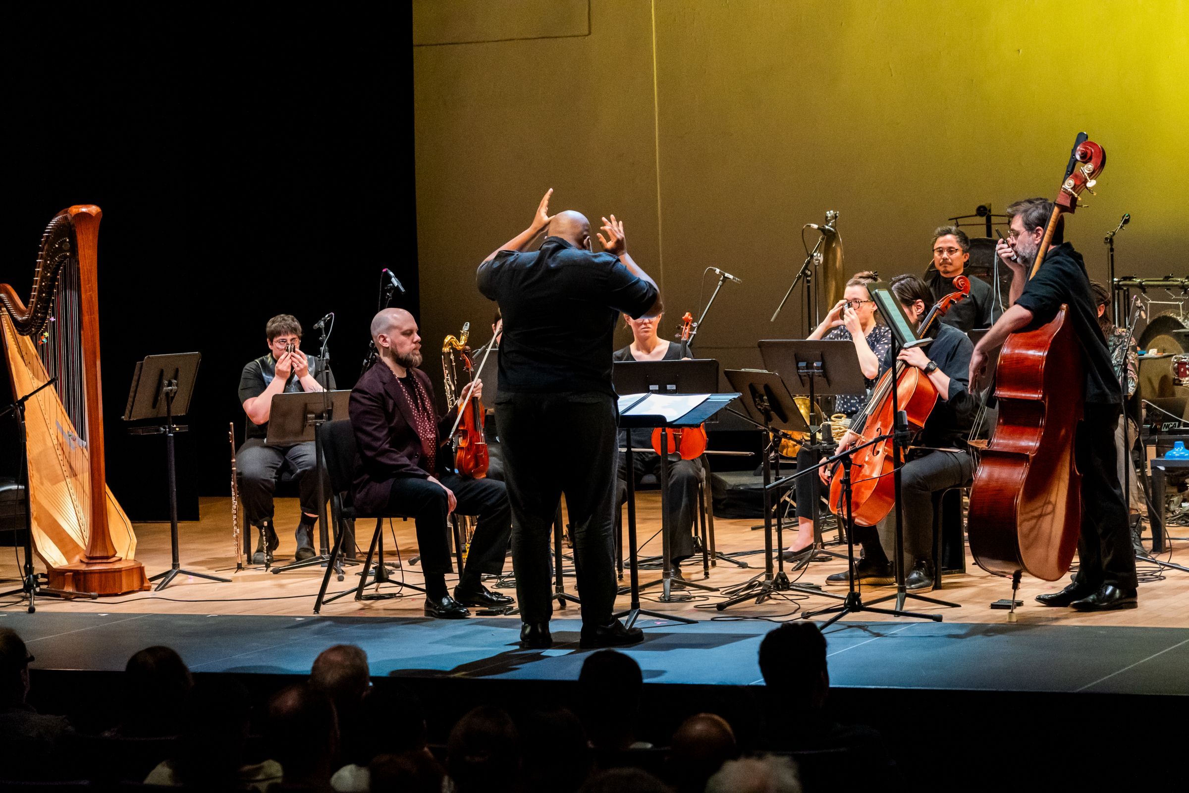 International Contemporary Ensemble &copy; Stephanie Berger for Miller Theatre at Columbia University
