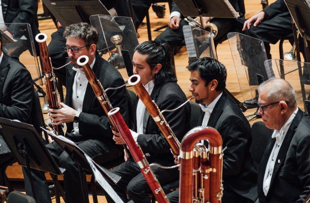 Integrantes de la OSX © Orquesta Sinfónica de Xalapa