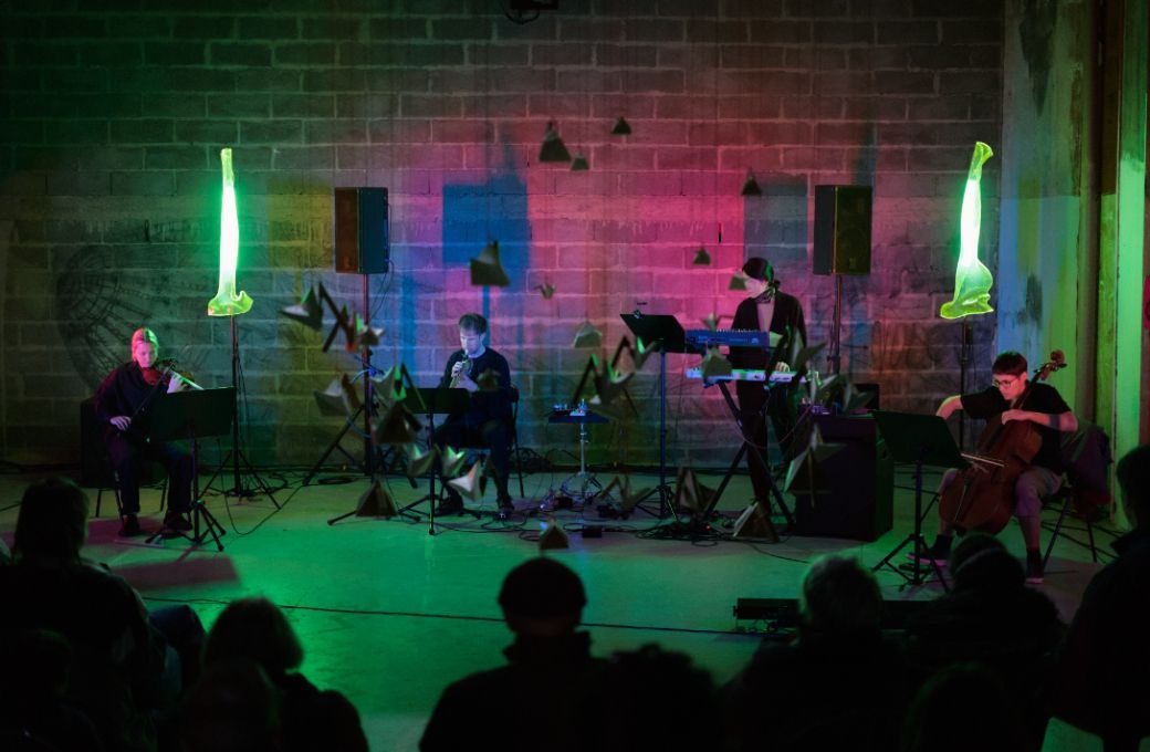 La Manufaktur f&uuml;r Aktuelle Musik en action au Lieu-Dit &copy; Alexandre Peng