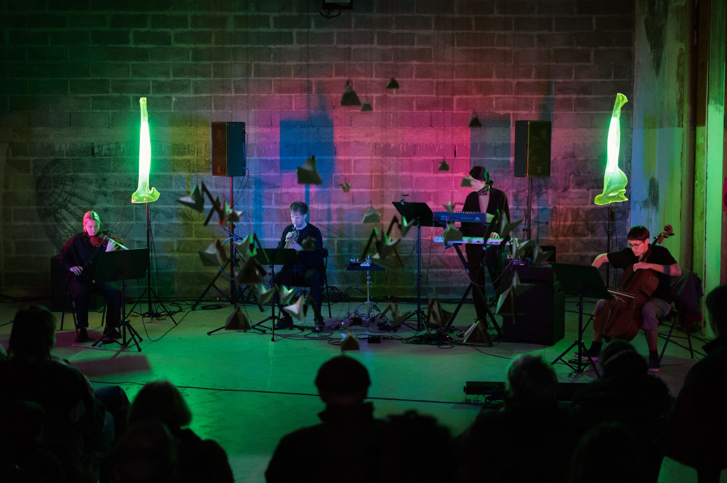 La Manufaktur für Aktuelle Musik en action au Lieu-Dit &copy; Alexandre Peng