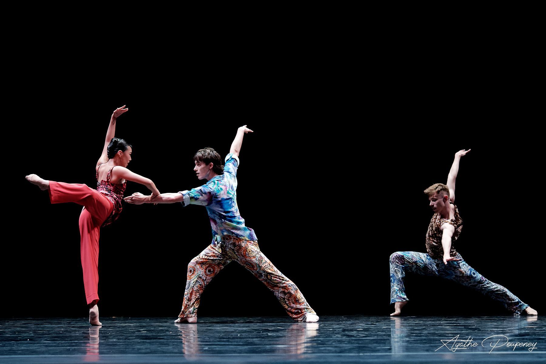 <i>Trio</i> par le Ballet de l'Opéra national du Rhin &copy; Agathe Poupeney