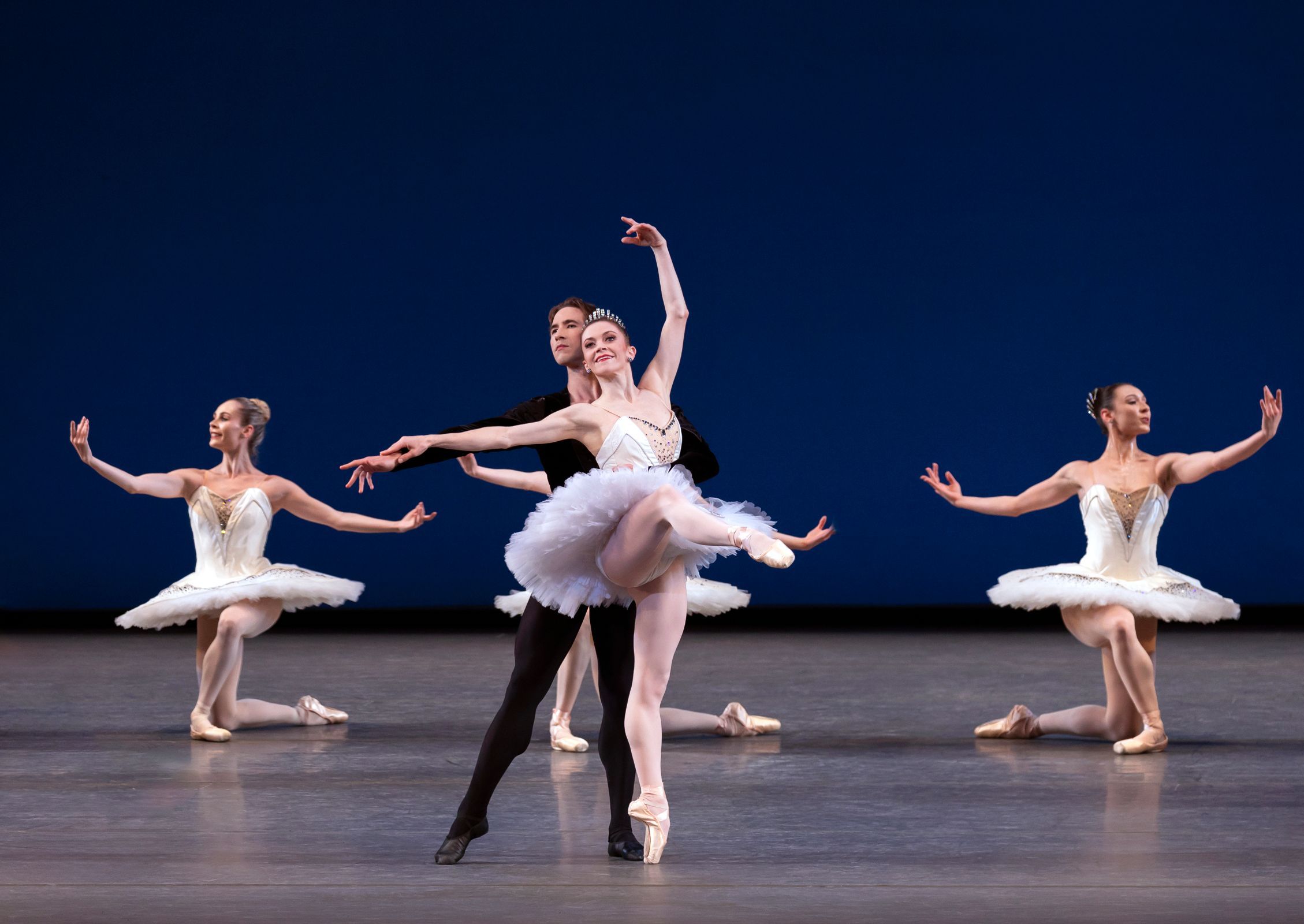 Megan Fairchild and Joseph Gordon in George Balanchine's <i>Symphony in C</i> &copy; Erin Baiano