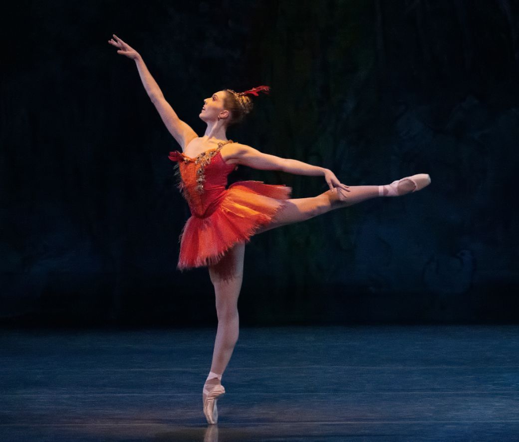Isabella LaFreniere in George Balanchine and Jerome Robbins&rsquo; <i>Firebird</i> &copy; Erin Baiano