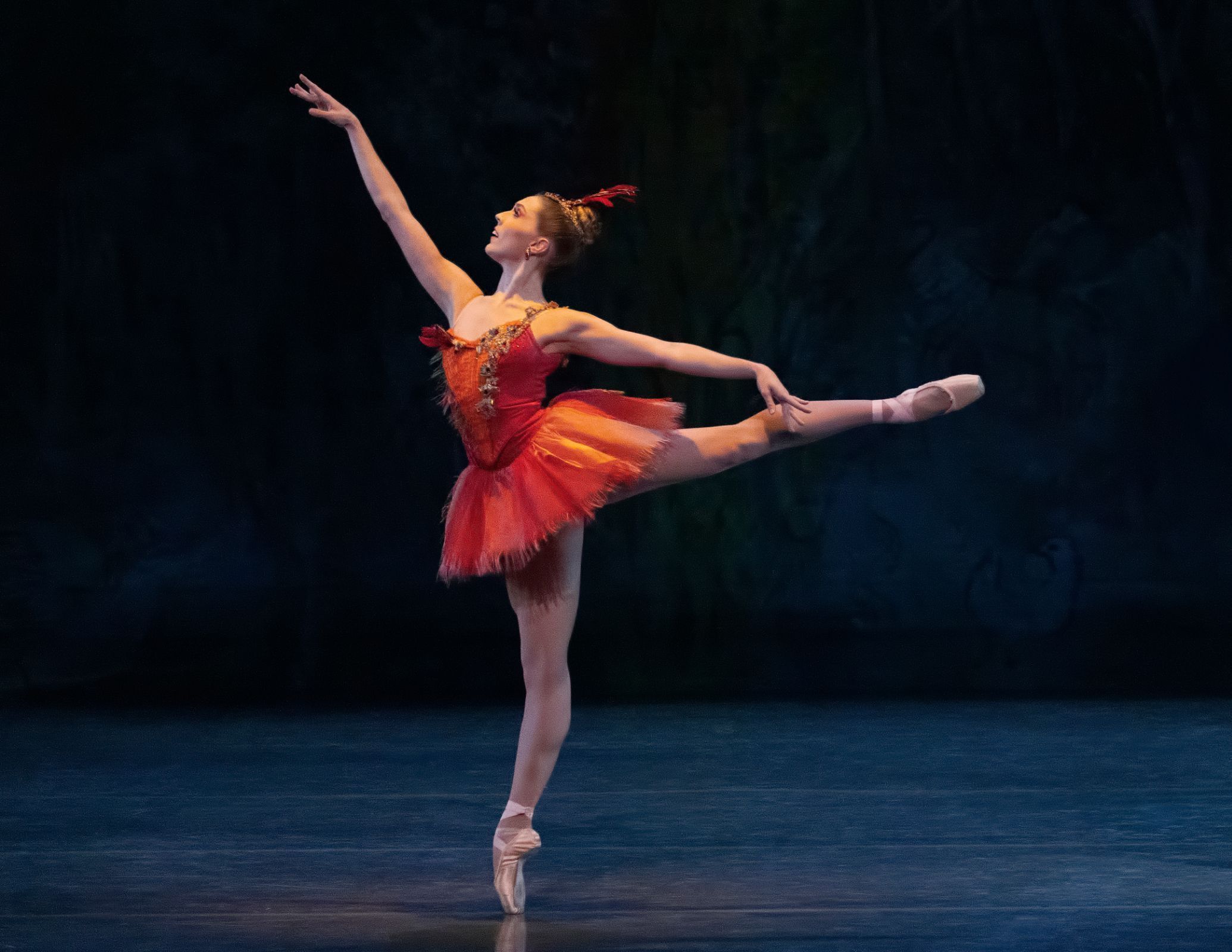 Isabella LaFreniere in George Balanchine and Jerome Robbins’ <i>Firebird</i> &copy; Erin Baiano