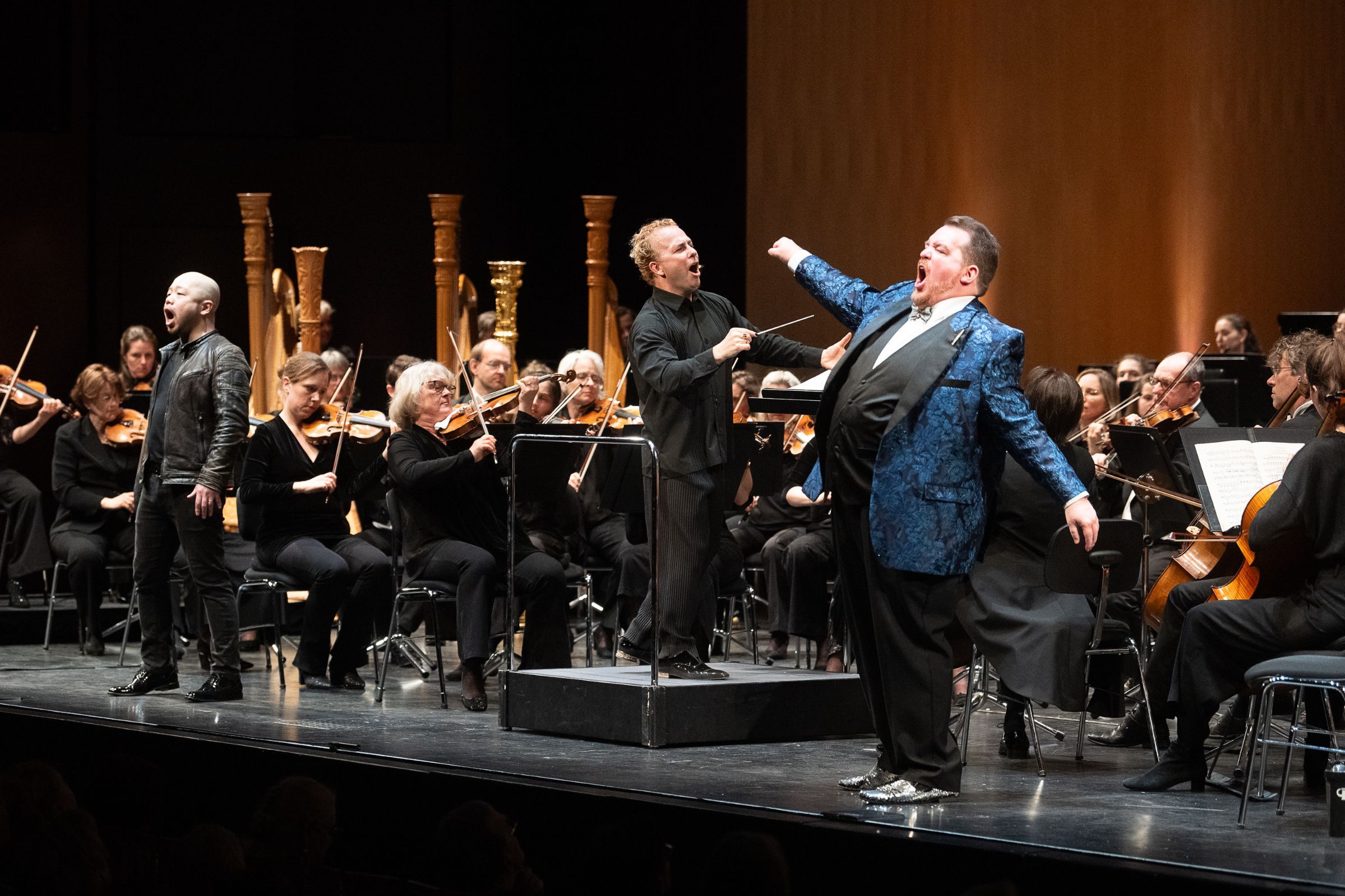 Ya-Chung Huang, Yannick Nézet-Séguin und Clay Hilley © Michael Gregonowits