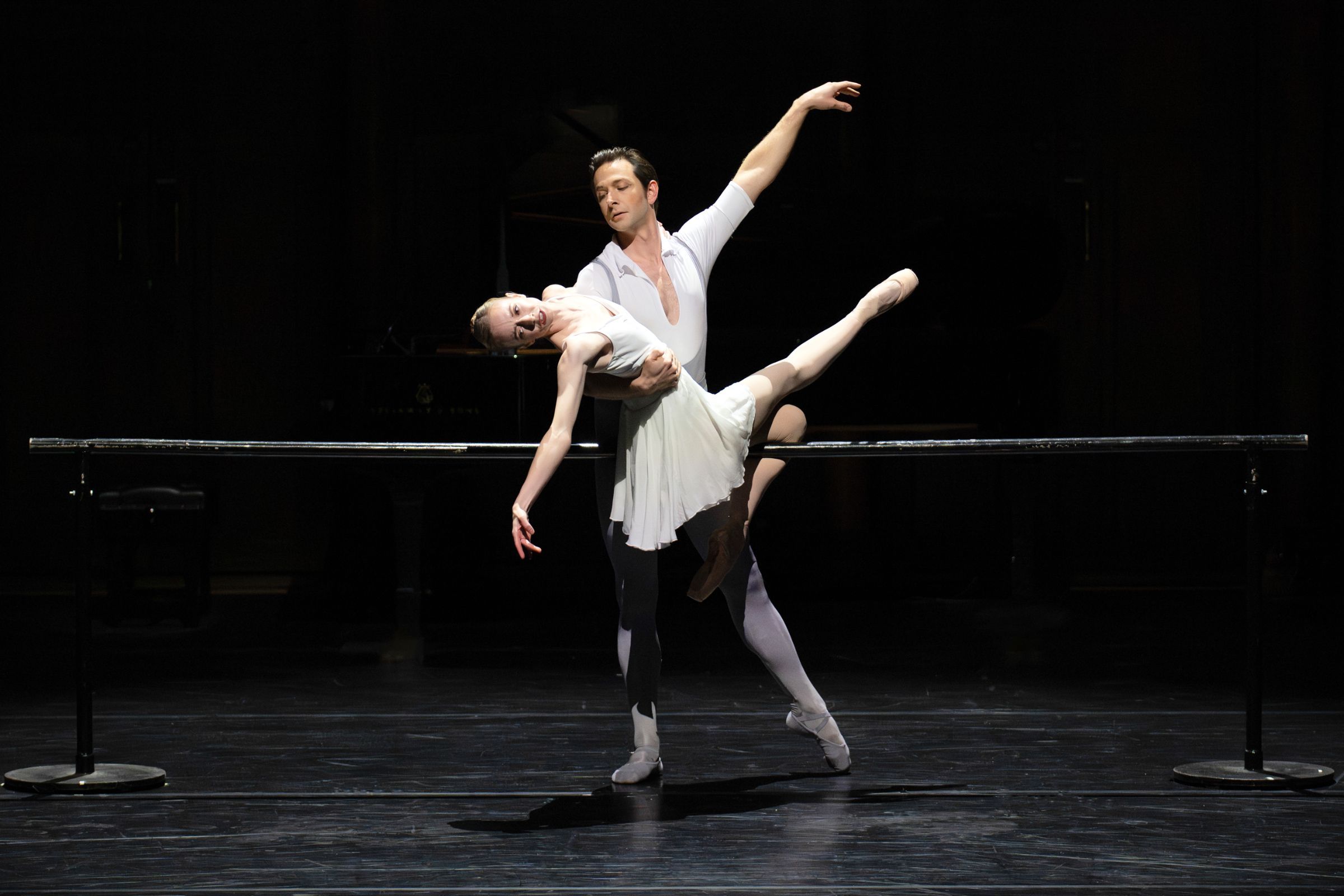 Hannah Carter and Lucius Kirst of Pittsburgh Ballet Theatre in Ben Stevenson's <i>Three Preludes</i> &copy; Deborah Jaffe
