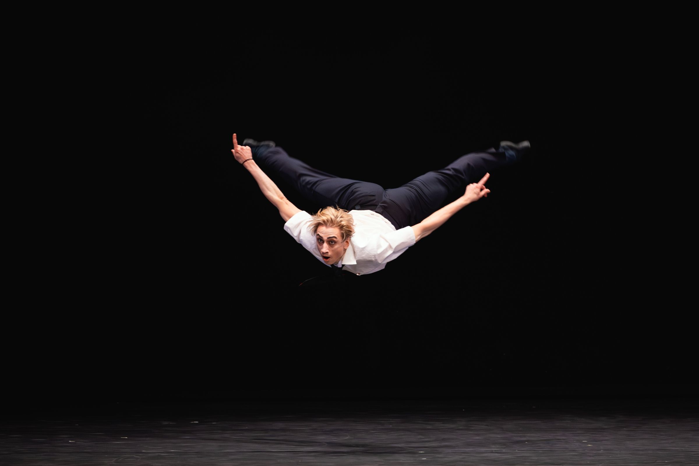 Denys Cherevychko in Ben Van Cauwenburgh's <i>Les Bourgeois</i> &copy; Emily Nuttall