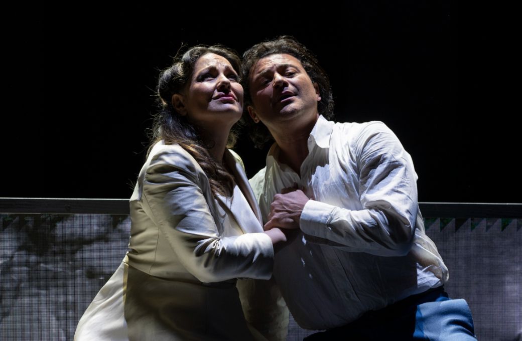 Nino Machaidze (Juliette) and Vittoriio Grigolo (Roméo) &copy; Fabrizio Sansoni | Teatro dell'Opera di Roma