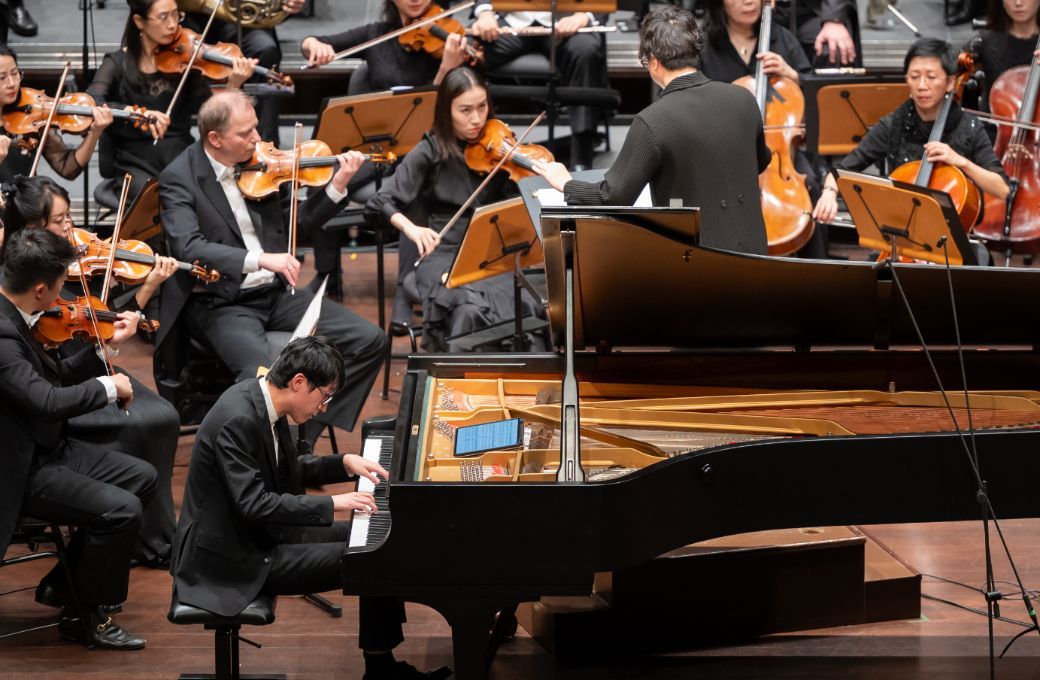 Eric Lu, Kahchun Wong and the Singapore Symphony Orchestra &copy; Nathaniel Lim | Singapore Symphony Orchestra