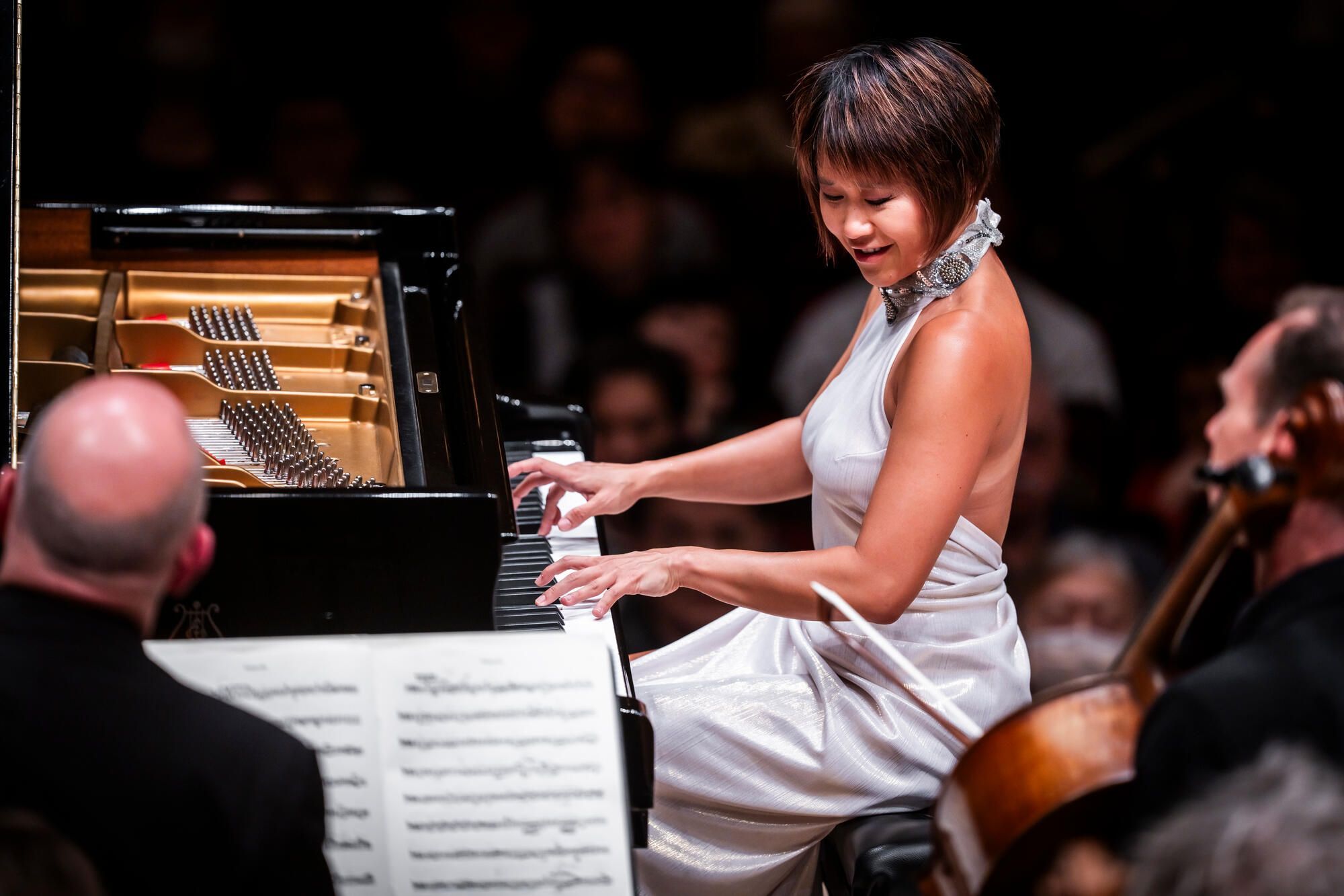 Yuja Wang and the Mahler Chamber Orchestra © Chris Lee