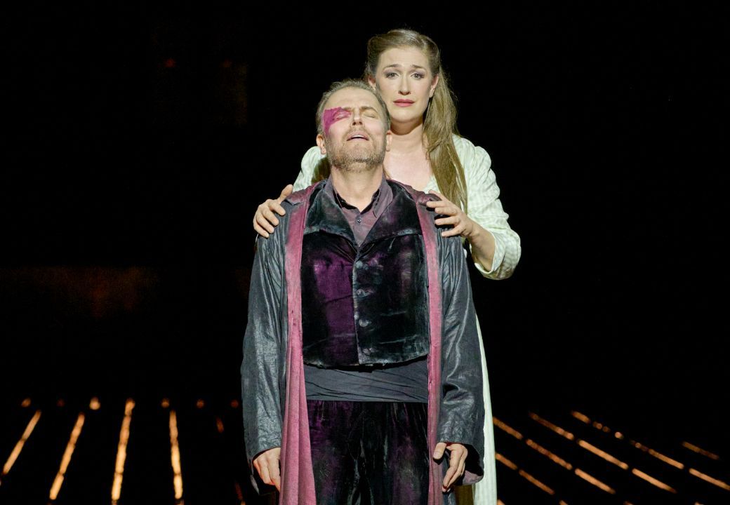 Tomasz Konieczny (Holl&auml;nder) und Erica Eloff (Senta) &copy; Wiener Staatsoper | Michael P&ouml;hn