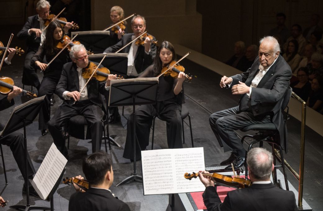 Zubin Mehta dirigiert die Staatskapelle Berlin © Peter Adamik