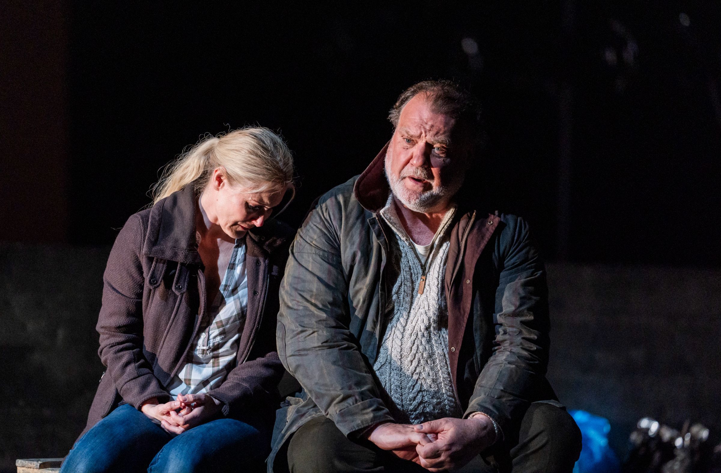 Maria Bengtsson (Ellen) and Sir Bryn Terfel (Captain Balstrode) &copy; RBO | Tristram Kenton