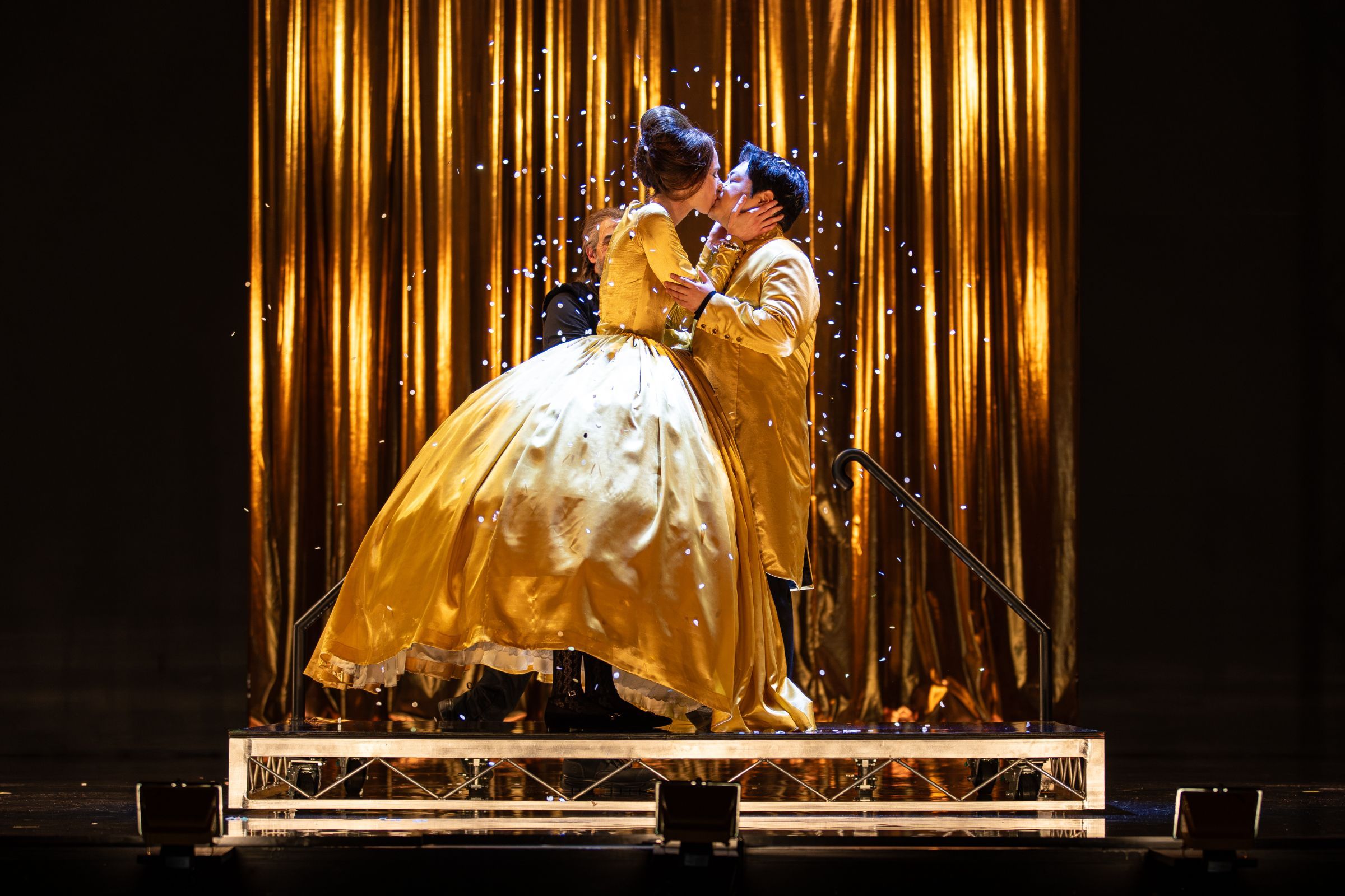 Anna Dowsley (Angelina) and Jihoon Son (Don Ramiro) &copy; Andrew Beveridge