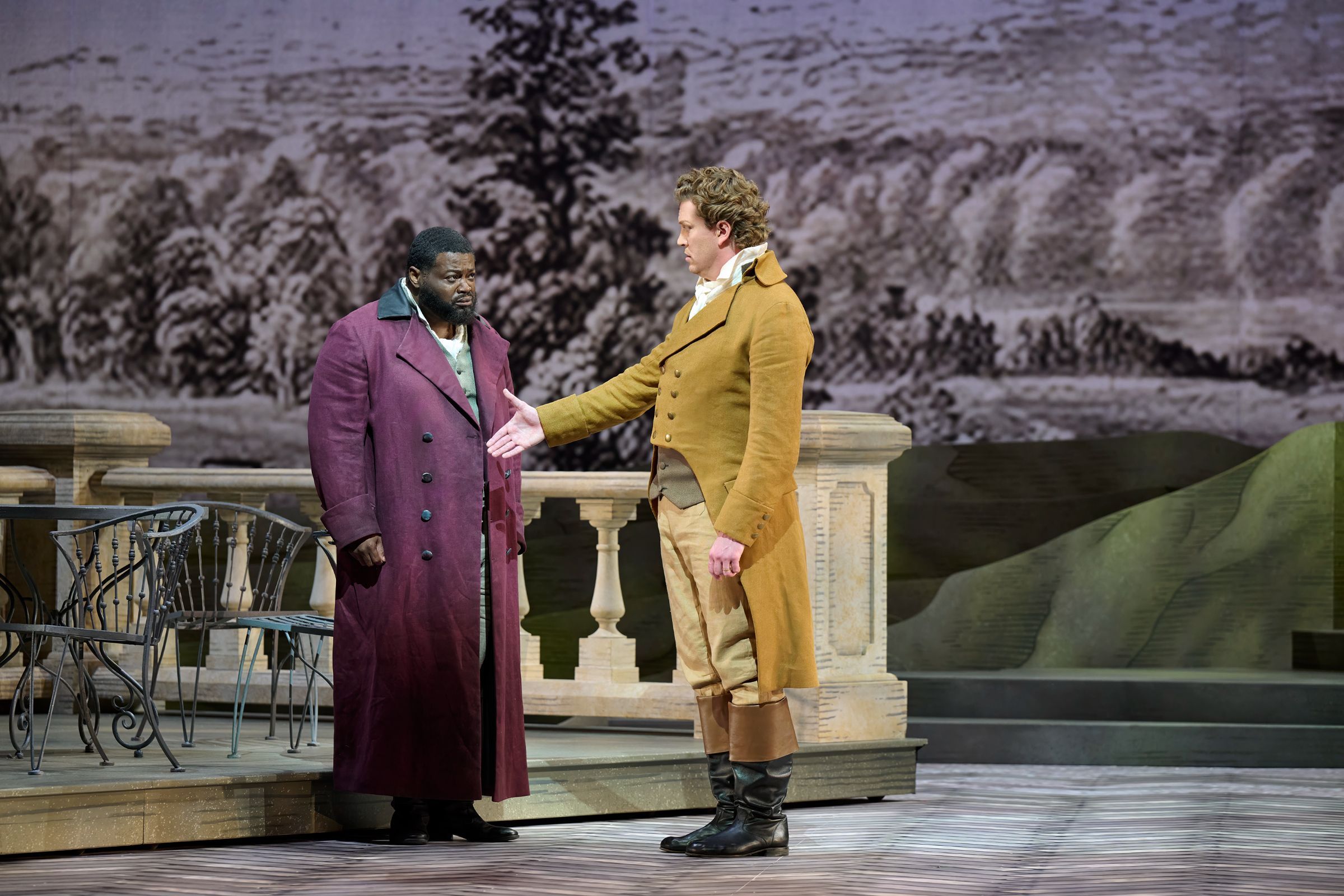 Russell Thomas (Werther) and Gordon Bintner (Albert) &copy; Michael Cooper