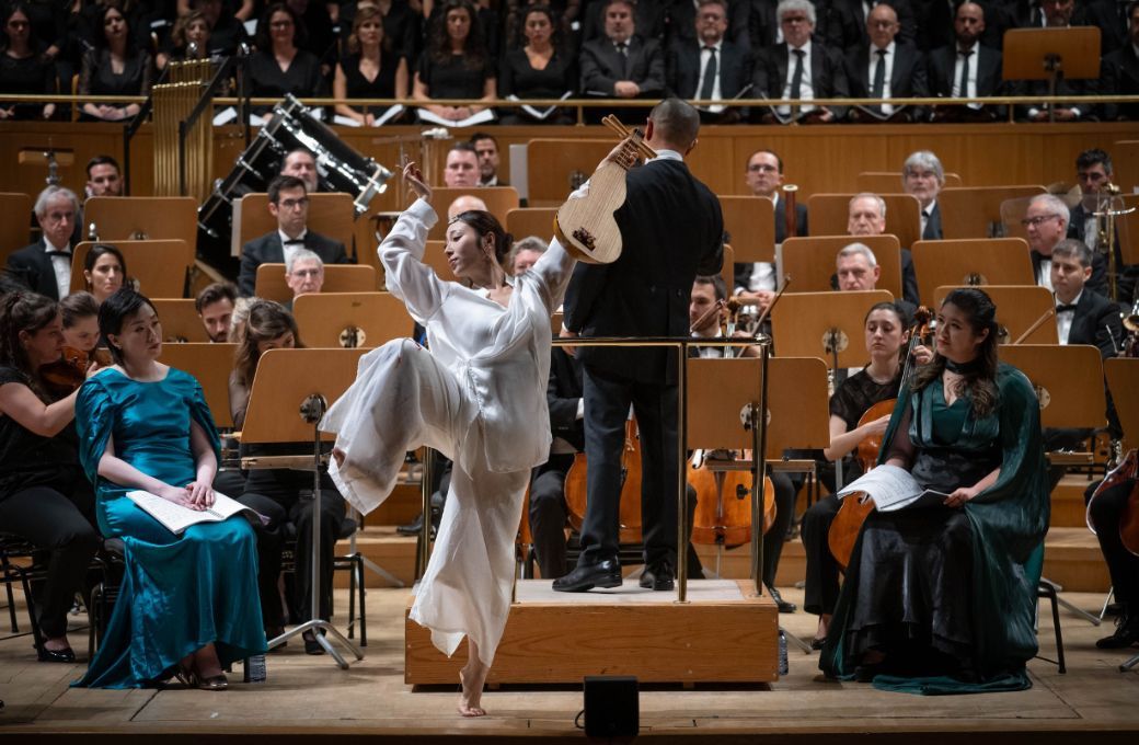 Sissi Yan, bailarina e int&eacute;rprete de pipa &copy; Rafa Mart&iacute;n | Orquesta y Coro Nacionales de Espa&ntilde;a