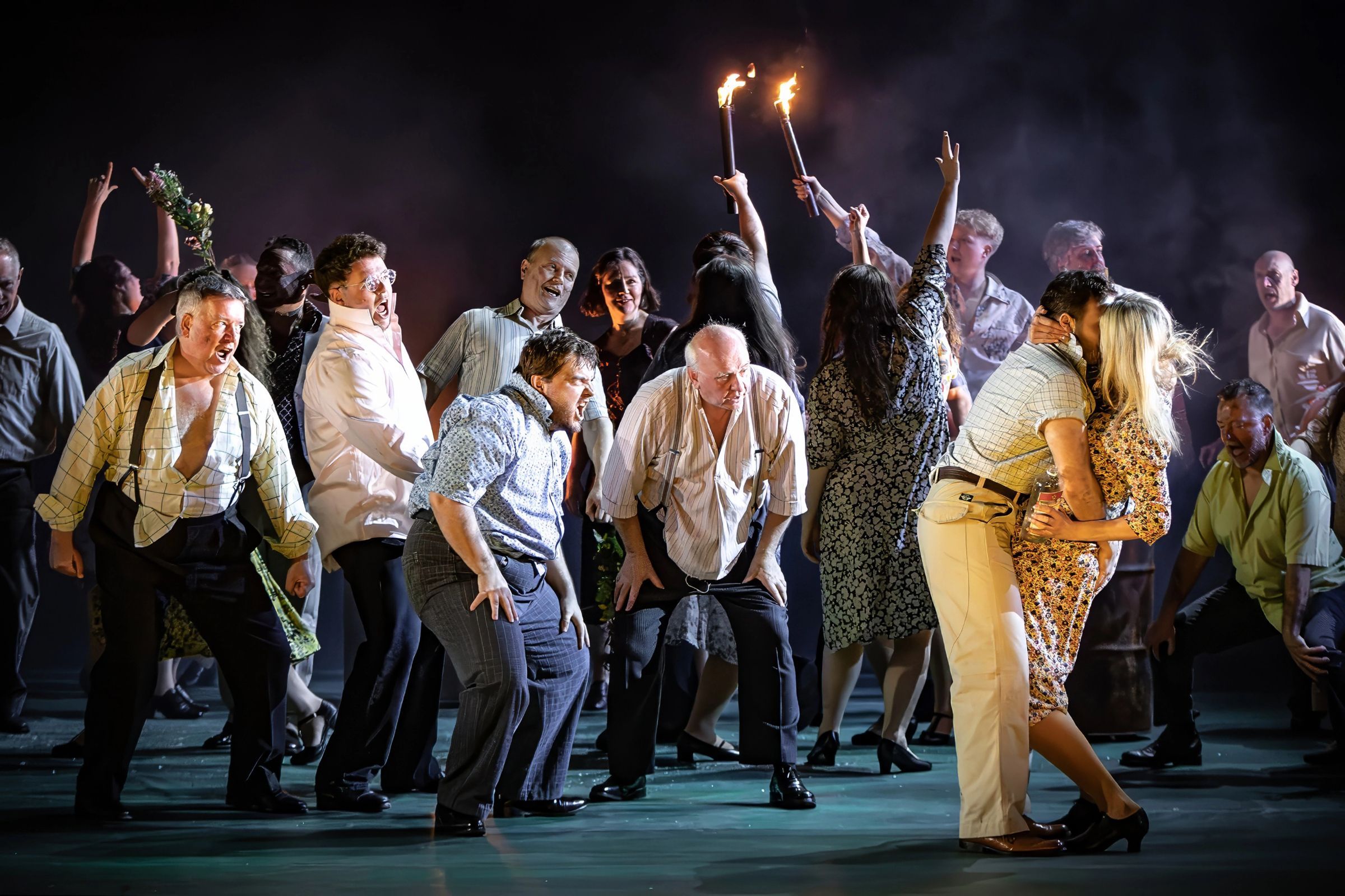 Welsh National Opera Chorus &copy; Craig Fuller